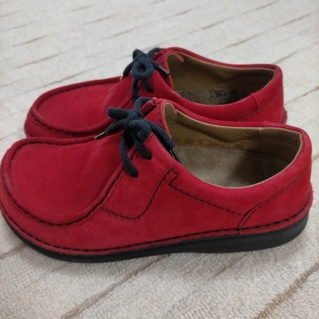 BIRKENSTOCK(ビルケンシュトック)のビルケンシュトック  パサデナ  赤 レディースの靴/シューズ(ローファー/革靴)の商品写真
