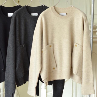 【期間限定価格❗️】stein ex fine wool belted knit(ニット/セーター)