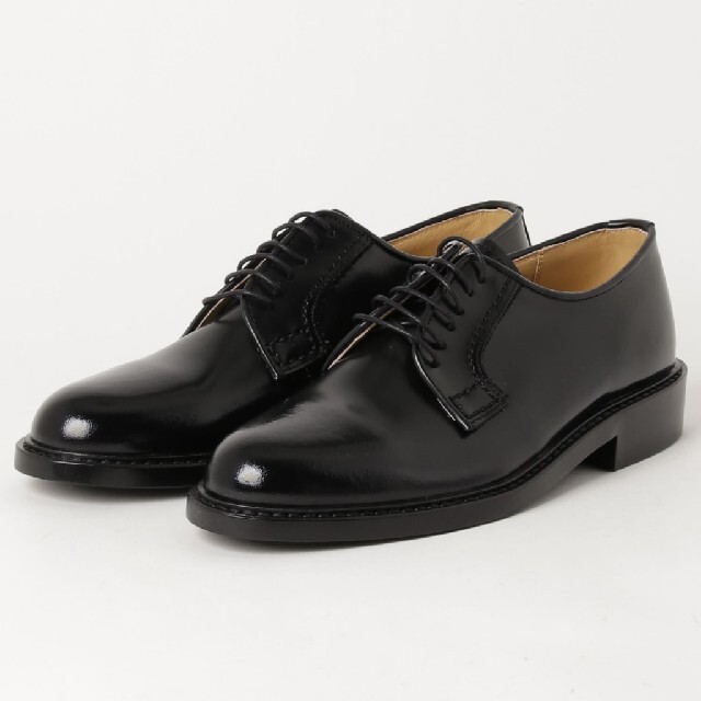 HARUTA(ハルタ)のHARUTA プレーントゥレースアップシューズ 711 ブラック 革靴 メンズの靴/シューズ(ドレス/ビジネス)の商品写真