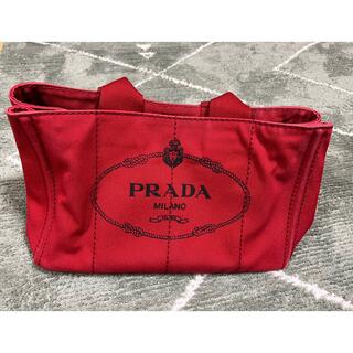 プラダ カナパ（レッド/赤色系）の通販 91点 | PRADAを買うならラクマ