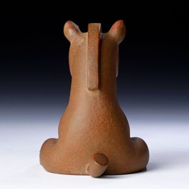 籔内佐斗司/2001年製作品/限定ブロンズ彫刻『駿吉』ED 124/300 籔内佐斗司/2001年製作品/限定ブロンズ彫刻『駿吉』ED 124/300