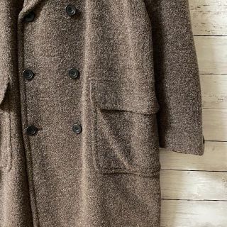 774 CRESTMAN チェスターコート アルパカ混 ダブル ロング Lの通販 by