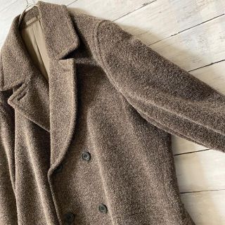 774 CRESTMAN チェスターコート アルパカ混 ダブル ロング Lの通販 by
