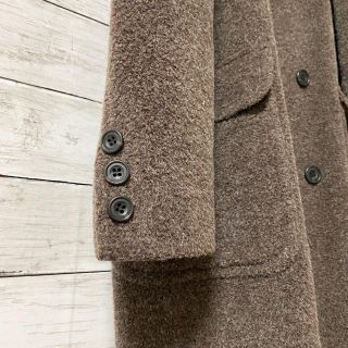 774 CRESTMAN チェスターコート アルパカ混 ダブル ロング Lの通販 by