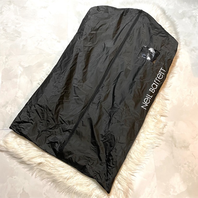 NEIL BARRETT(ニールバレット)の本物 美品 ニールバレット ZIP UP ピーコート ジャケット S 黒  メンズのジャケット/アウター(ピーコート)の商品写真
