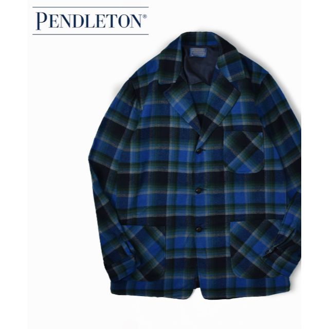 PENDLETON - 70s~80s USA製 ペンドルトン テーラーカラー PENDLETON - 70s~80s USA製 ペンドルトン テーラーカラー