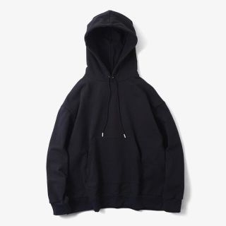 コモリ(COMOLI)のName. WIDE BODY SWEAT PARKA BLACK 1(スウェット)