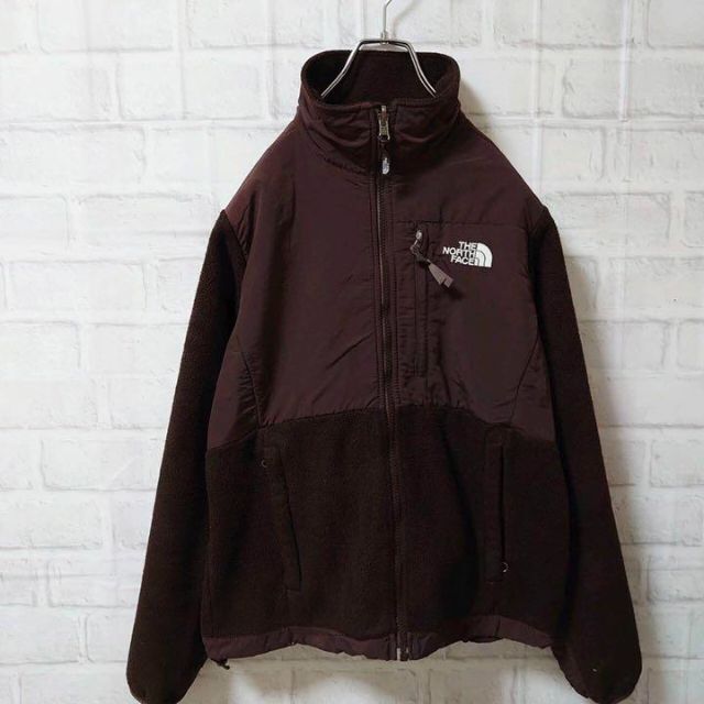 THE NORTH FACE(ザノースフェイス)の専用！！ノースフェイスデナリジャケットポーラテックフリース茶USA規格S　刺ロゴ レディースのジャケット/アウター(その他)の商品写真