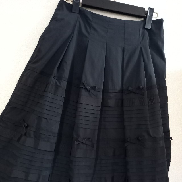 大人気 完売 エムズグレイシー スカート 黒 ファッションデザイナー