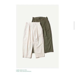 コモリ(COMOLI)のA PRESSE　USAF Hemmed Bottoms(ワークパンツ/カーゴパンツ)