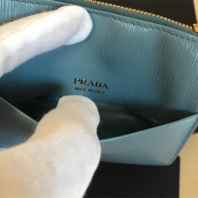 美品　PRADA プラダ　コインケース　カードケース　ミニ財布