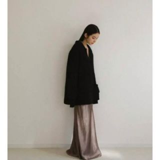 ビューティアンドユースユナイテッドアローズ(BEAUTY&YOUTH UNITED ARROWS)のENOF/ace long skirt 阪急限定カラーブラウンMサイズ(ロングスカート)