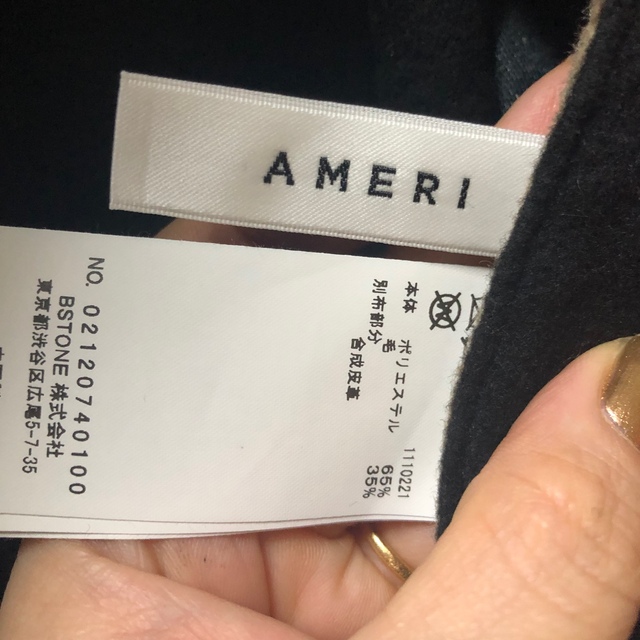 Ameri VINTAGE(アメリヴィンテージ)のREVERSIBLE COLOR PONCHO COAT  レディースのジャケット/アウター(ポンチョ)の商品写真