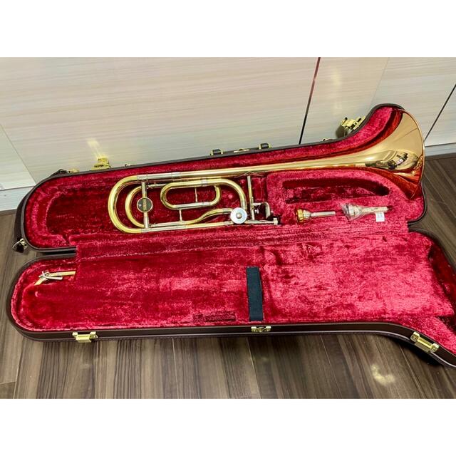 【メンテナンス済】YAMAHA テナーバストロンボーン YSL-882 楽器の管楽器(トロンボーン)の商品写真