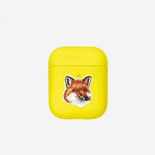 メゾンキツネ(MAISON KITSUNE')のメゾンキツネ AirPods ケース (イエロー)(モバイルケース/カバー)