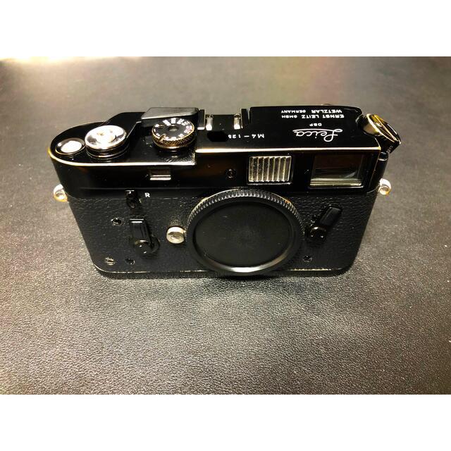 ライカ　leica m4 後塗り　ブラックペイント