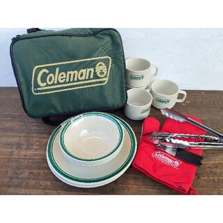 コールマン(Coleman)のコールマン メラミン テーブルウェア 食器 セット  おまけ付(食器)