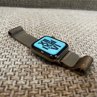 Apple - Apple Watch 6 40mm ゴールドステンレス セルラーモデルの