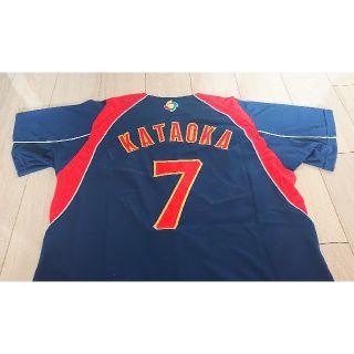 【タグ付き】2009 WBC 片岡 ビジター ユニフォーム ミズノ O-XO