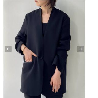 アパルトモンドゥーズィエムクラス(L'Appartement DEUXIEME CLASSE)のL'Appartement No Collar Relax Jacket(ノーカラージャケット)