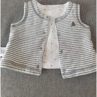 ベビーギャップ(babyGAP)のGAP ベビーギャップ リバーシブルベスト 美品(トレーナー)