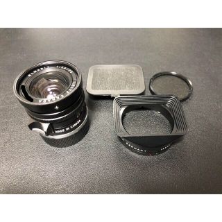 ライカ(LEICA)のleica leitz エルマリート　28mm 2nd 前期　ストッパー有(レンズ(単焦点))