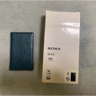 ソニー(SONY)のSONY ウォークマン Aシリーズ NW-A45(B)  ab様専用(ポータブルプレーヤー)