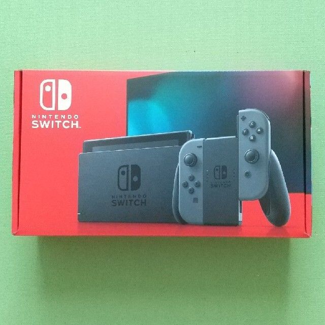 Nintendo Switch(ニンテンドースイッチ)のNintendo Switch Joy-Con (L) /（R)　グレー エンタメ/ホビーのゲームソフト/ゲーム機本体(家庭用ゲーム機本体)の商品写真