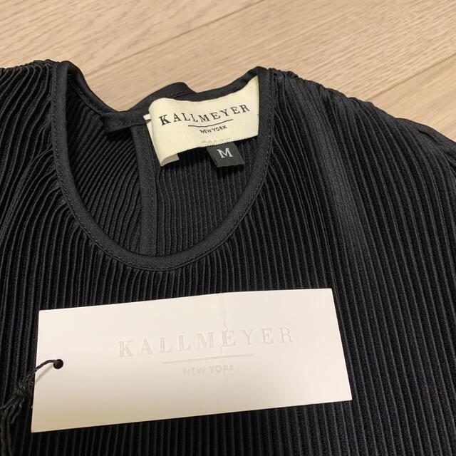 L'Appartement DEUXIEME CLASSE(アパルトモンドゥーズィエムクラス)のKALLMEYER/カルメイヤー　Pleats Blouse ブラック レディースのトップス(シャツ/ブラウス(長袖/七分))の商品写真