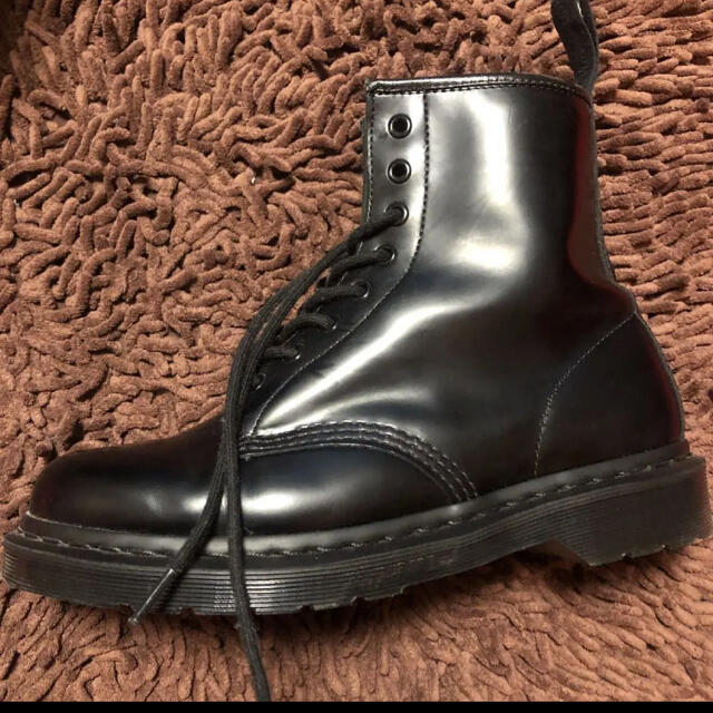 Dr.Martens(ドクターマーチン)のドクターマーチン　Dr.マーチン　エイトホール　ブラック　us9 メンズの靴/シューズ(ブーツ)の商品写真