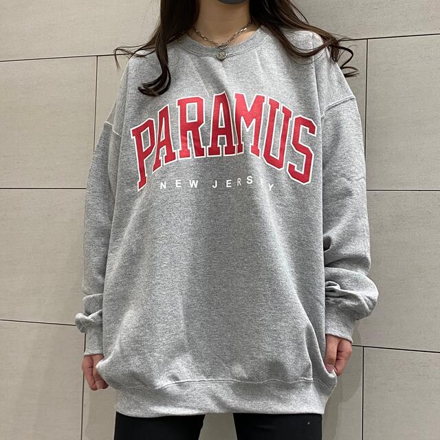 男女兼用PARAMUS パラムス　スゥエット　パラマストレーナー/メランジグレー メンズのトップス(スウェット)の商品写真