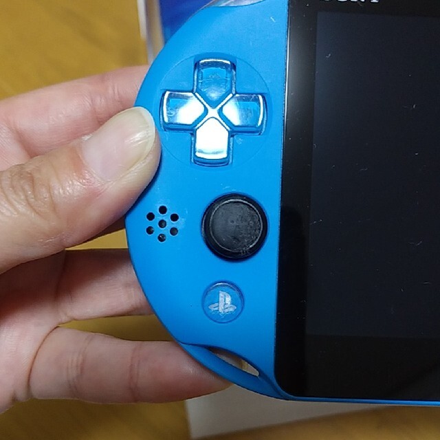 SONY(ソニー)のPSVITA　ブルー エンタメ/ホビーのゲームソフト/ゲーム機本体(家庭用ゲーム機本体)の商品写真