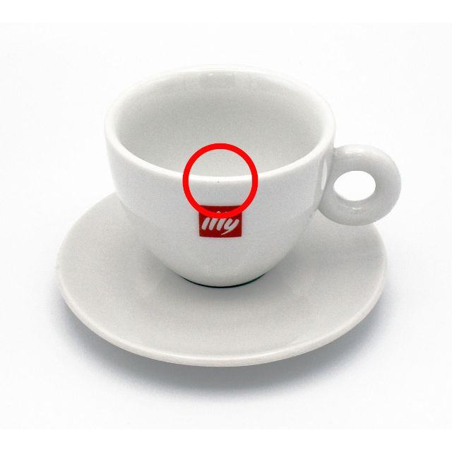 illy イリー カプチーノカップ エスプレッソカップ　ソーサー インテリア/住まい/日用品のキッチン/食器(グラス/カップ)の商品写真