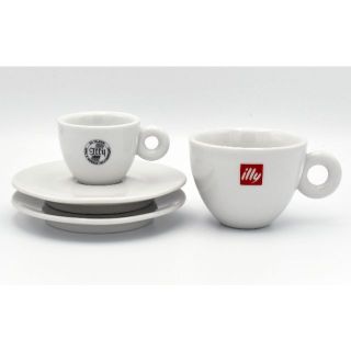 【まるちゃん様用】illy イリー カプチーノ･エスプレッソカップ ソーサー(グラス/カップ)