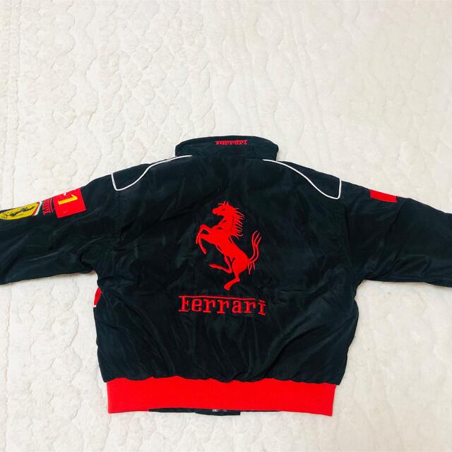 Ferrari フェラーリ レーシングジャケット 刺繍　ブルゾン キッズ