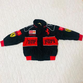 Ferrari フェラーリ レーシングジャケット 刺繍 ブルゾン キッズ