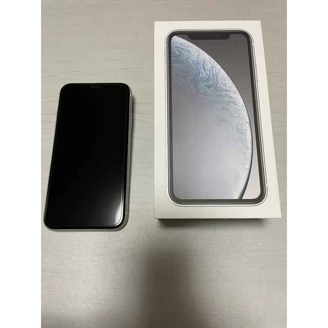 iPhone XR White 64 GB docomo - 携帯電話