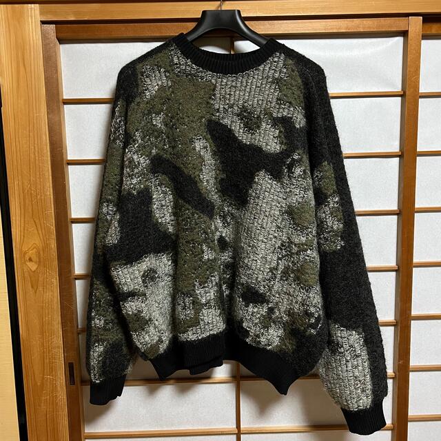 激安特価 Y-3 SWEATER CREW KNIT カモフラ セーター CAMO 【新品】Y-3