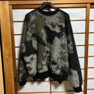 ワイスリー(Y-3)の【新品】Y-3 カモフラ　セーター　CAMO KNIT CREW SWEATER(ニット/セーター)