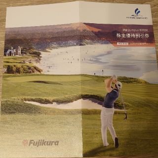 フジクラ(Fujikura)の藤倉コンポジット株主優待券(ショッピング)