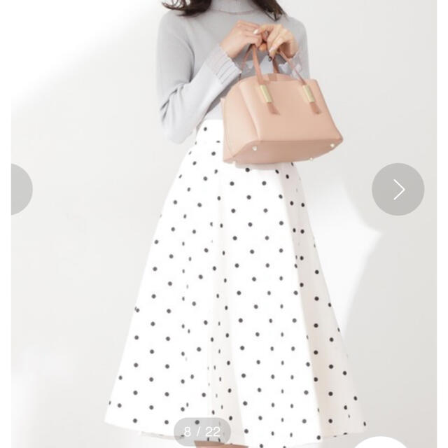 レディースPROPORTION BODY DRESSING☆ドットフレアスカート