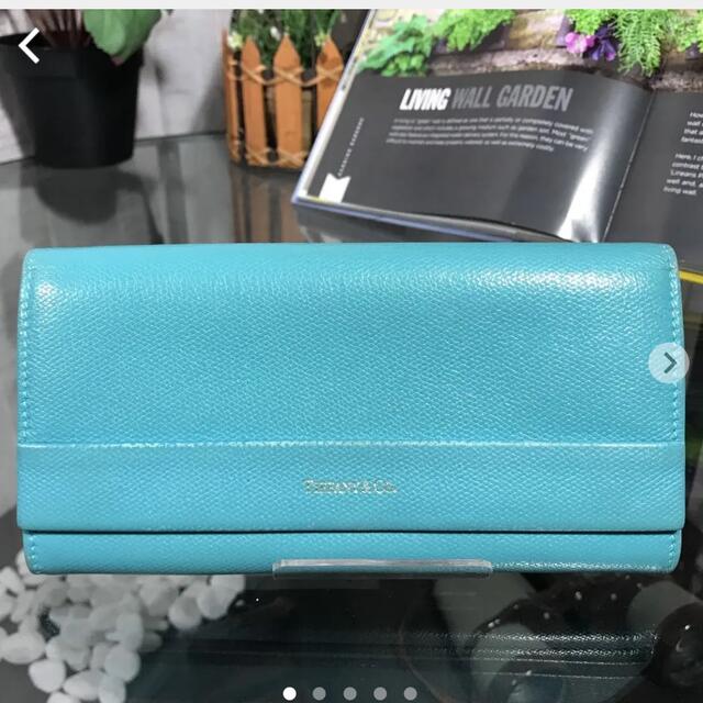TIFFANYティファニー コンチネンタルフラップウォレット 長財布 ピンク