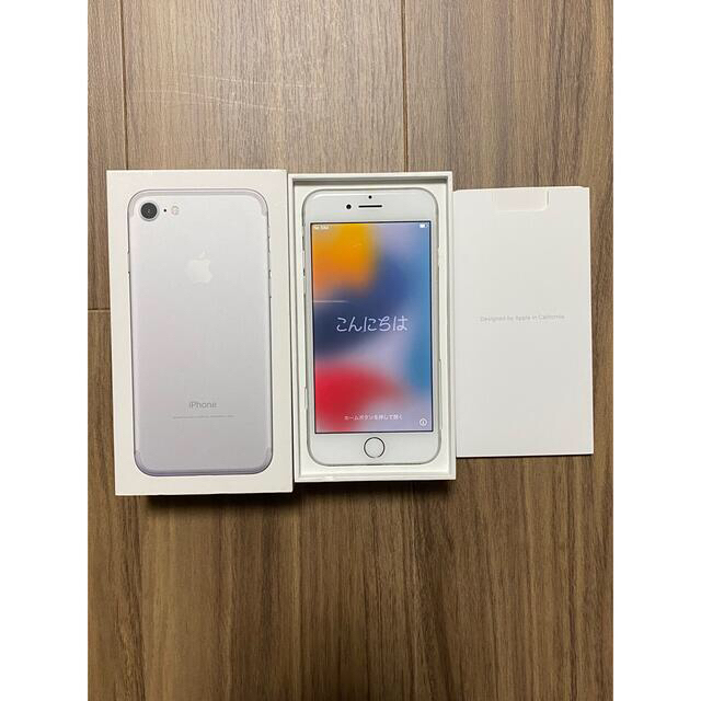 iphone 7  128GB SIMフリー　シルバー 1