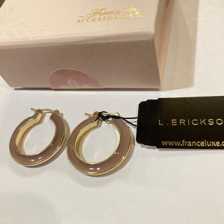 アッカ(acca)のFrance Luxe フランスラックス　エナメル　ピアス(ピアス)