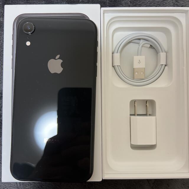 iPhoneXRカラーiPhone XR64G black sim free Applecare+付