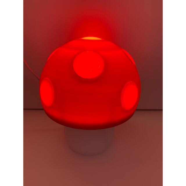 赤いきのこ LEDライト デスクライト テーブルライト卓上ライトリモコン付き インテリア/住まい/日用品のライト/照明/LED(蛍光灯/電球)の商品写真