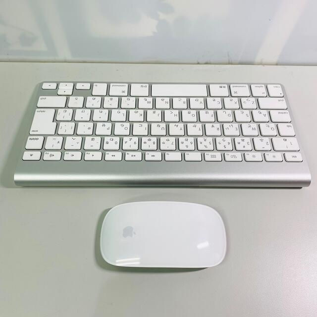 Apple(アップル)の純正Apple Magic Keyboard＋Magic Mouseセット スマホ/家電/カメラのPC/タブレット(PC周辺機器)の商品写真