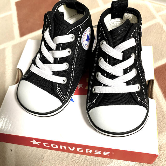 CONVERSE(コンバース)のキッズスニーカー12cm  コンバース　ファーストスター キッズ/ベビー/マタニティのベビー靴/シューズ(~14cm)(スニーカー)の商品写真