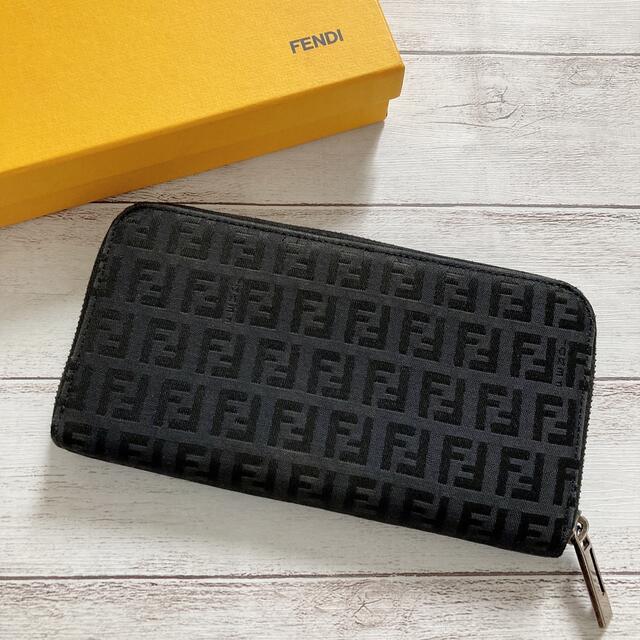 FENDI - 【美品】希少 FENDI フェンディ ズッカ メンズ 長財布 革財布 ...