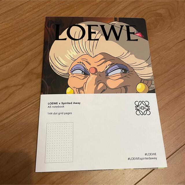 LOEWE(ロエベ)のLOEWE ジブリ 第2弾千と千尋神隠し コラボ 非売品 ノート 湯婆婆 その他のその他(その他)の商品写真